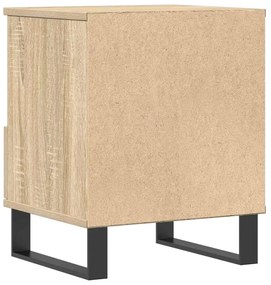 Mesa de cabeceira 40x35x50 cm derivados madeira carvalho sonoma