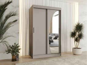 Roupeiro Hartford 501, Caxemira, 200x120x62cm, 109 kg, Portas de roupeiro: Deslizante
