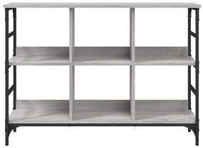 Aparador 102x32x73,5 cm derivados de madeira cinzento sonoma