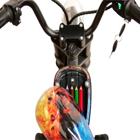 Mota elétrica para crianças estilo Chopper Black 24v Azul