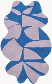 Tapete em lã artesanal Inky