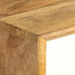 Aparador 110x30x82 cm madeira de mangueira maciça