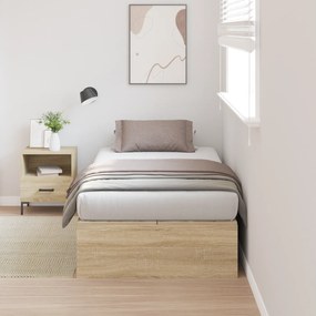 Estrado de Cama Carvalho Sonoma 90x190 cm