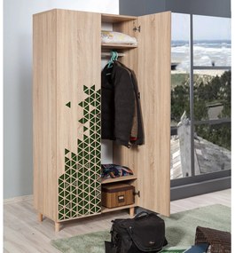 Guarda-roupa Stil – Carvalho Sonoma – 90x192x52 cm