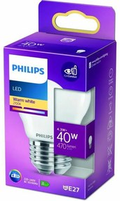 Lâmpada LED Philips E27 470 Lm (4,5 X 8,2 cm) (2700 K)