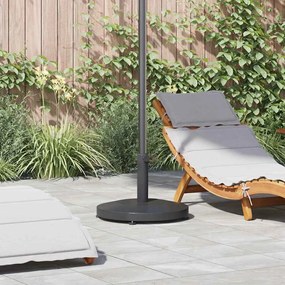vidaXL Base de Guarda-sol Externo Cinzento escuro 48 x 48 x 32 cm