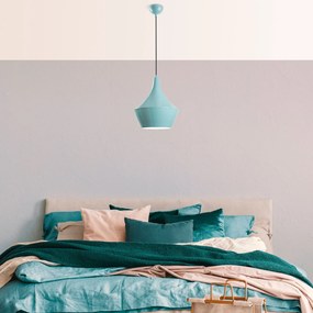 Candeeiro Chandelier Tom – Turquesa – Ø23 h:30 cm