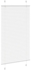 Branco Plissada Cega 70x150 cm Largura Tecido 69,4 cm Poliéster