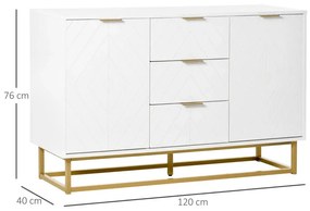 Aparador Lulu de 120 cm - Design Moderno