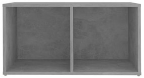 Móveis de TV 4 pcs 72x35x36,5 cm contraplacado cinzento cimento