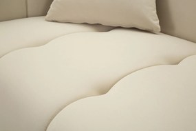SOFÁ ALMA CREME COM ALMOFADAS 155X81X71CM