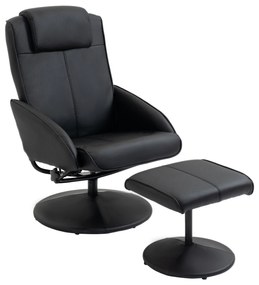 Poltrona Relax Reclinável até 145° com Banco de Apoio para os Pés Polt