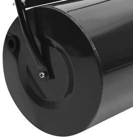 Rolo para relvado 63 cm 50 L preto