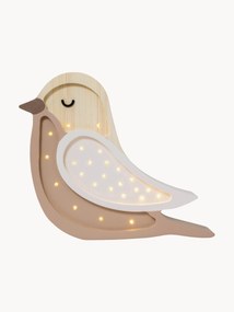 Candeeiro LED artesanal para crianças regulável com temporizador e comando Bird