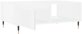 Mesa de centro 90x60x35 cm derivados de madeira branco