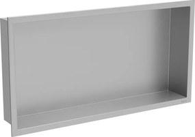 Mexen X-Wall-R prateleira embutida com flange 60 x 30 cm, inox - 1910603010