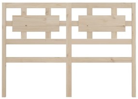 Cabeceira de cama 155,5x4x100 cm pinho maciço