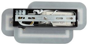 Candeeiro de Parede Moderno Preto Incl. LED Regulável em 3 Níveis - Dias