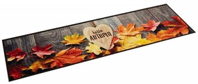 Tapete de cozinha lavável 60x300 cm veludo padrão autumn