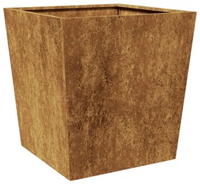 Plantador de Jardim 50x50x50 cm aço resistente às intempéries