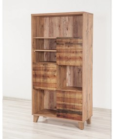 Estante Marina – Pinho Atlântico – 80x155x36 cm