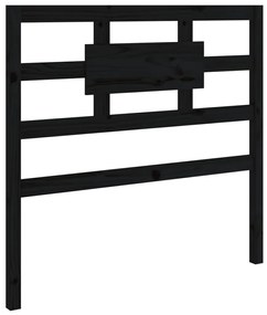 Estrutura cama pequena solteiro 75x190 cm madeira maciça preto