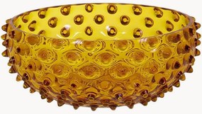 Taça de servir artesanal Hobnail