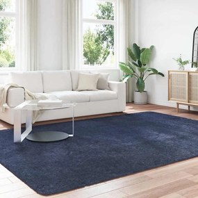 Tapete shaggy de pelo alto NAVARRA 240x340 cm azul-marinho