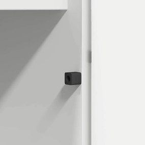Estante de TV vidaXL com LED Branco 180x38x49 cm em Madeira Revestida