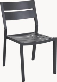 Cadeiras de jardim empilháveis Delia, conjunto de 2
