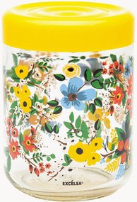 Frasco de arrumação em vidro Fiori Frida, 0,8 L
