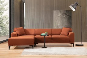 Sofá de Canto Petra – Laranja – 145 x 250 cm