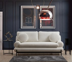 Sofá 2 Lugares Livorno – Branco – 188x85x92 cm