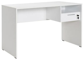 Secretária de Estudo Branca 1200x600x750 mm – Design Moderno