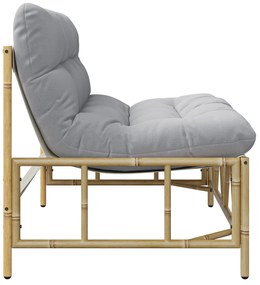 Banco de Jardim com Almofada 110x80x71 cm Aço
