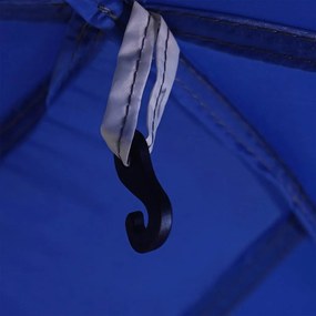 Tenda para piscina com mosca amovível e paredes de rede