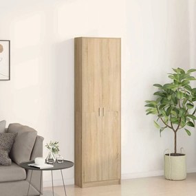 Guarda-roupa Carvalho Sonoma 55x25x189 cm Madeira Engenheirada