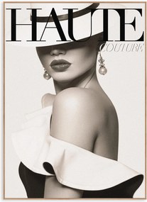 Póster emoldurado Couture 7