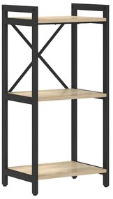 vidaXL Estante Carvalho Sonoma 40 x 30 x 85 cm Madeira processada