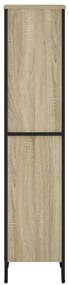 Estante 50x31x137,5 cm derivados de madeira carvalho sonoma