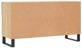 Banco sapateira 102x35x55 cm deriv. madeira carvalho sonoma