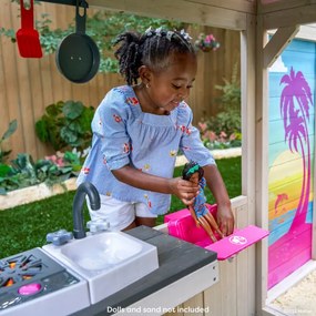 Casa de Brincar para Crianças Madeira Barbie Seaside