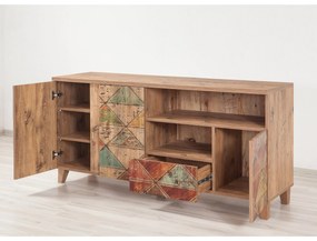 Móvel TV Marina – Pinho Atlântico – 160 cm x 65 cm x 45 cm