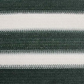 Rede ocultação p/ privacidade PEAD 195g/m² 1,8x25m verde branco