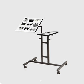Secretária Ajustável Laptop Glen – Branco – 67 x 87 x 45,5 cm