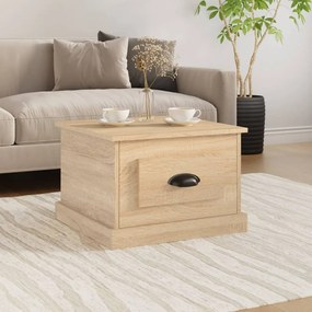 Mesa de centro 50x50x35 cm derivados de madeira carvalho sonoma