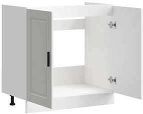 Armário base para lavatório "Porto" High Gloss Branco