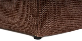 Sofá de 4 Lugares Lora – Castanho – 300x108x65 cm