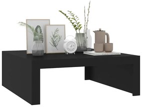 Mesa de centro 100x100x35 cm derivados de madeira preto