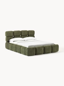 Teddy Bouclé Upholstered Bed Tayla